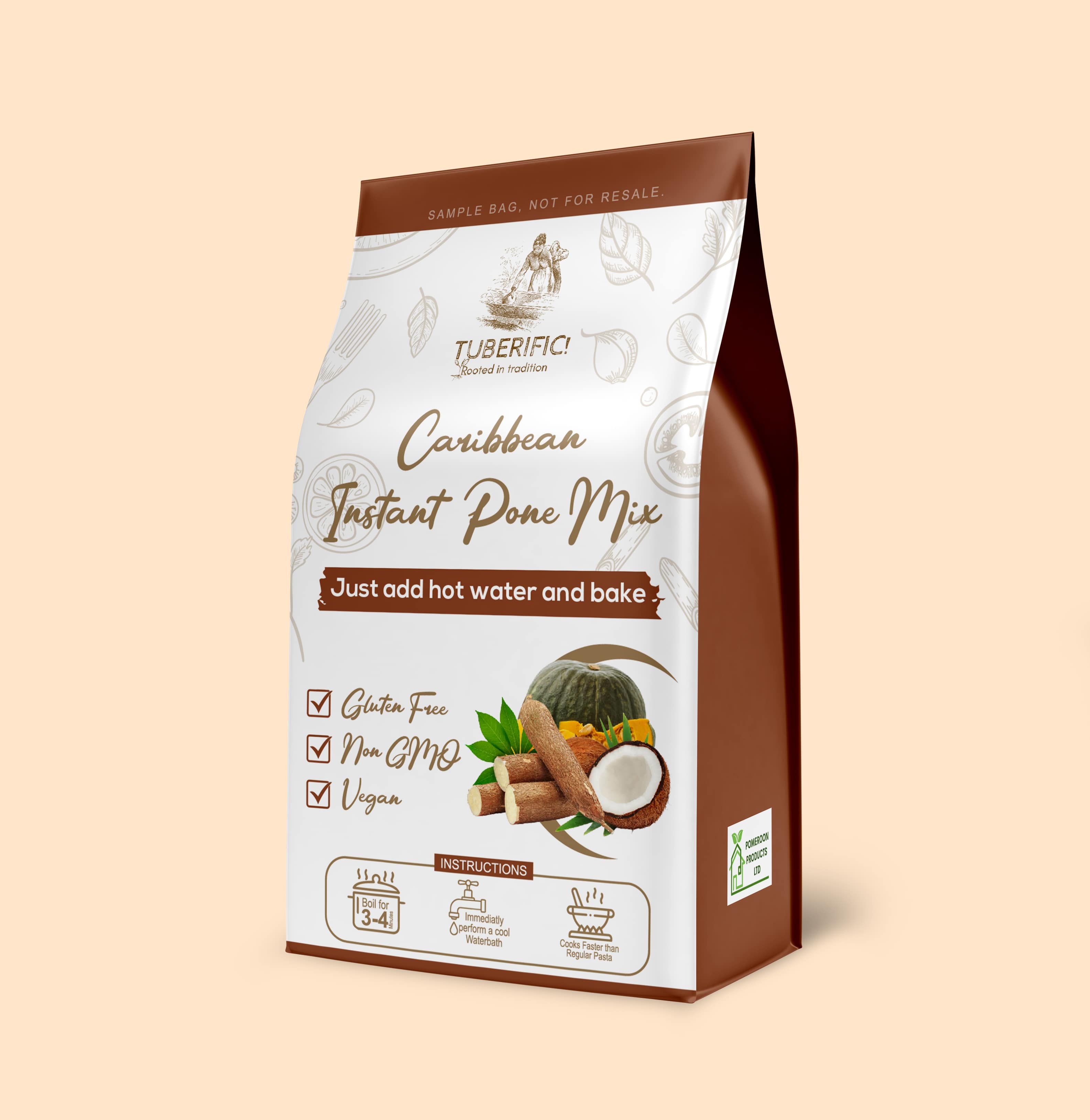 Pouch Bag Packaging Print Design Doha