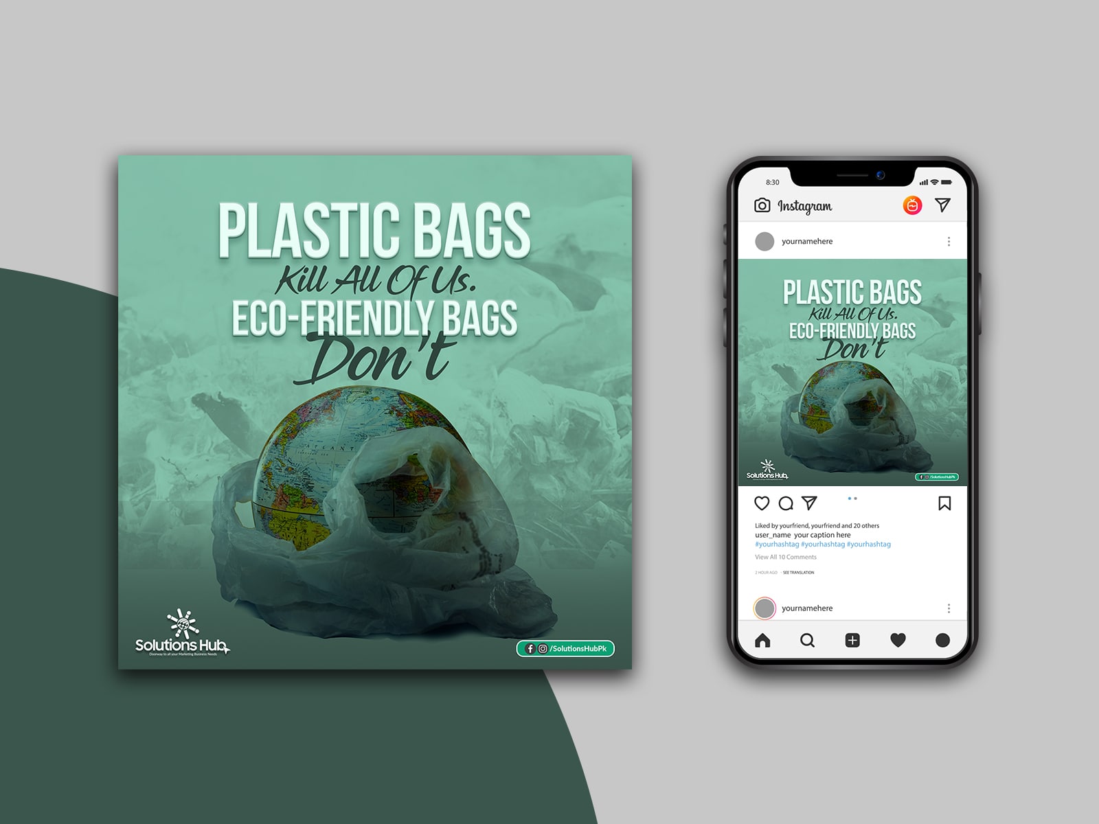 Creative Marketing Post Design for Doha Brands