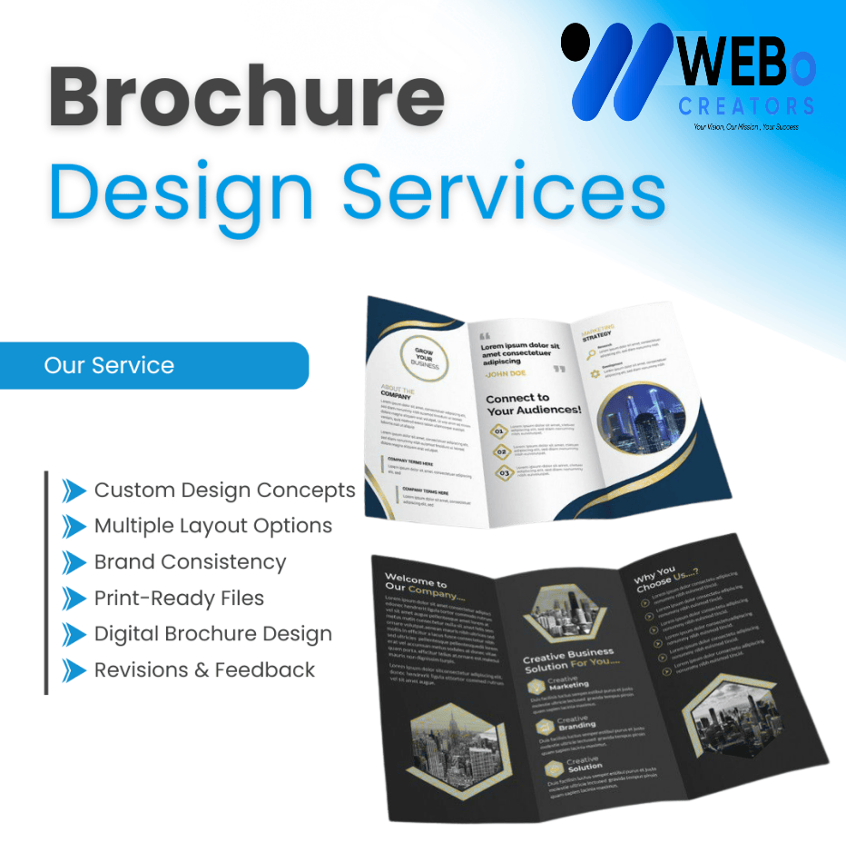 Brochure Design Service in Doha - Custom Brochures For Marketing
