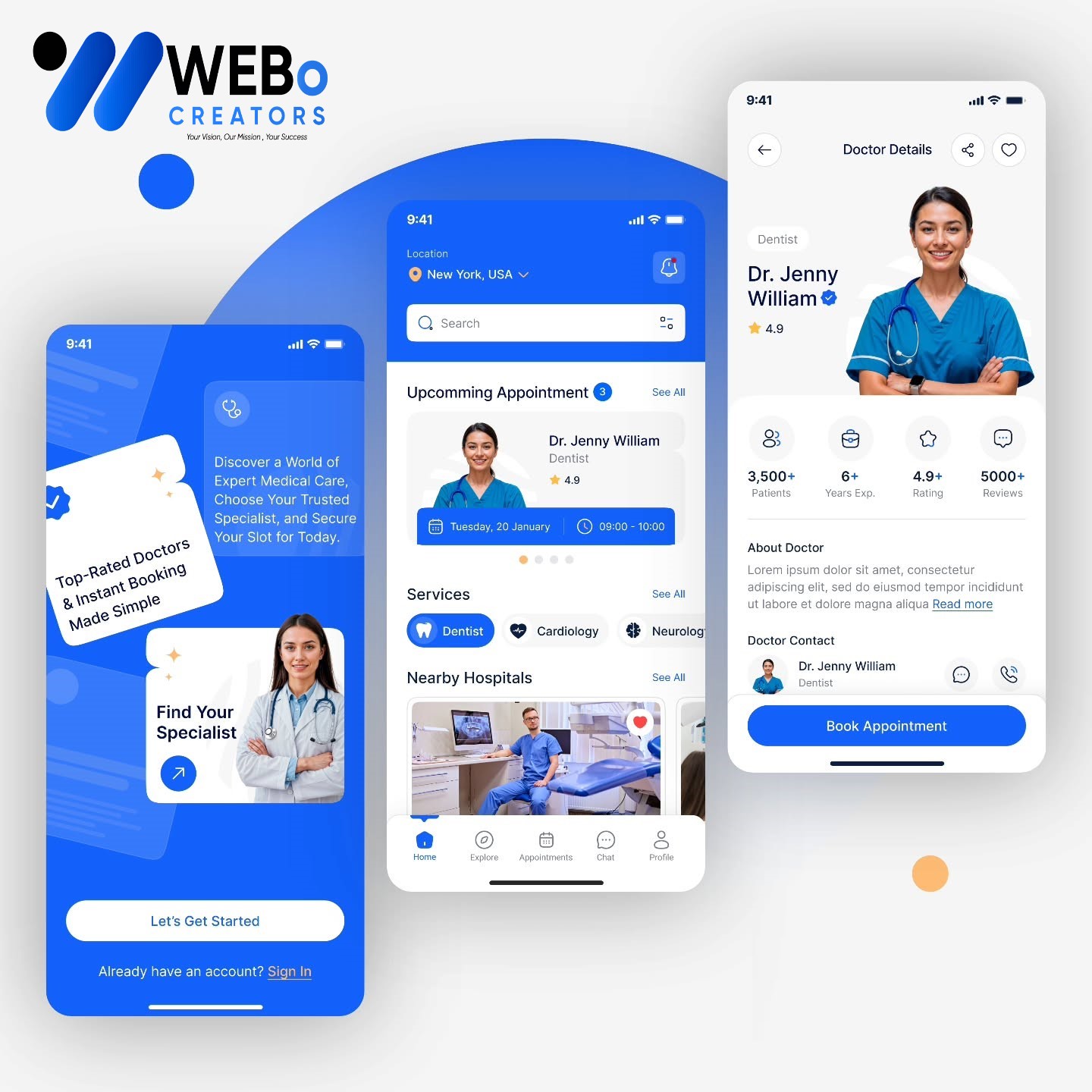 iOS App UI/UX Design | Custom iPhone & iPad Interface Design Doha 2026 - Mobile App Design