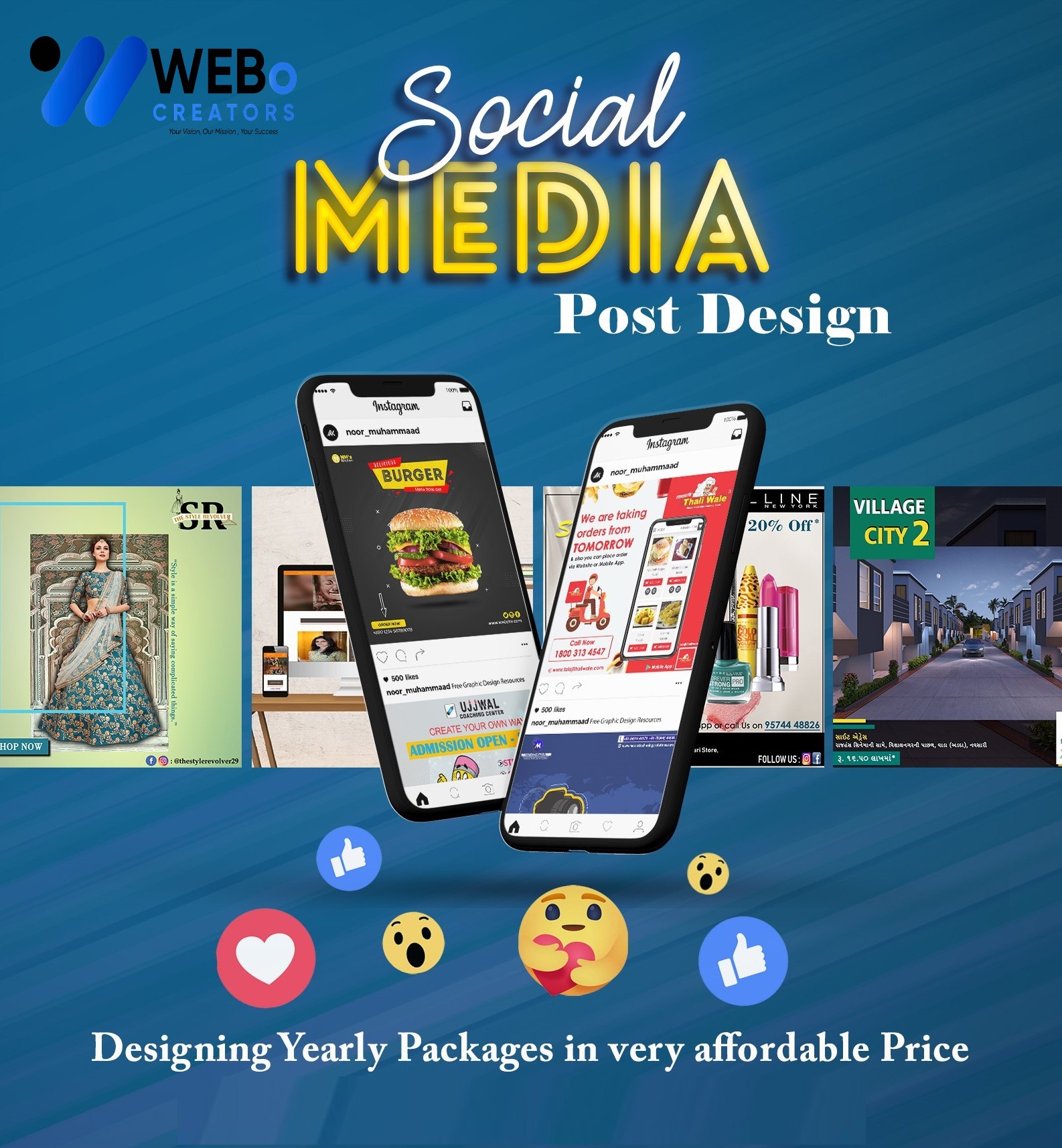 Social Media Post Design Services in Doha for Businesses and Brands
