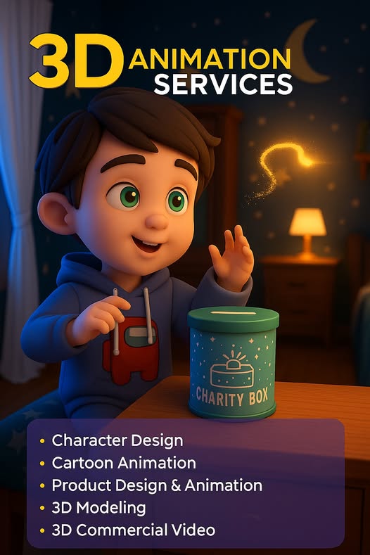 Motion Graphics Services - 3D Animation Studio Agency in Doha